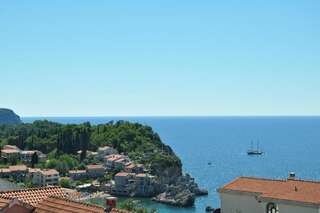 Апартаменты Apartments Villa Luka Свети-Стефан Апартаменты с 2 спальнями, террасой и видом на море (для 4 взрослых)-12