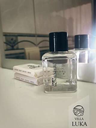 Апартаменты Apartments Villa Luka Свети-Стефан Номер-студио с 2 односпальными кроватями, террасой и видом на море-2