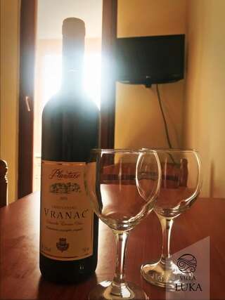 Апартаменты Apartments Villa Luka Свети-Стефан Апартаменты с 2 спальнями, террасой и видом на море (для 3 взрослых)-15