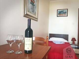 Апартаменты Apartments Villa Luka Свети-Стефан Апартаменты с 2 спальнями, террасой и видом на море (для 3 взрослых)-21